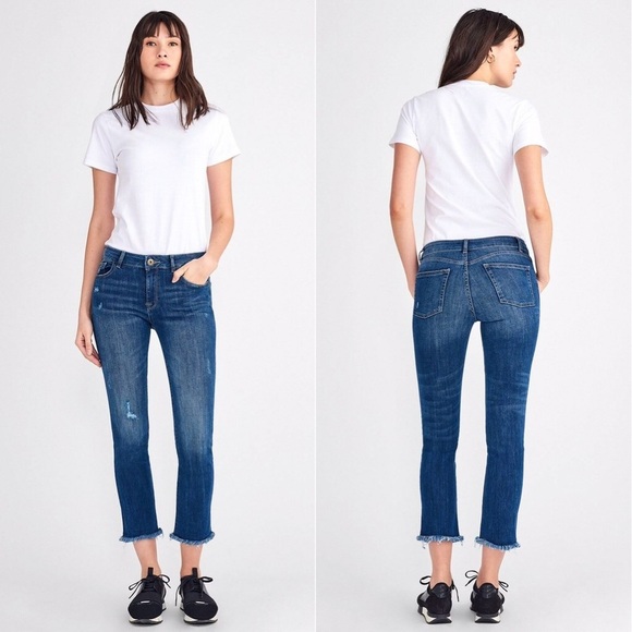 DL1961 Mara Intasculpt Ankle Straight Leg Jeans - Picture 2 of 15